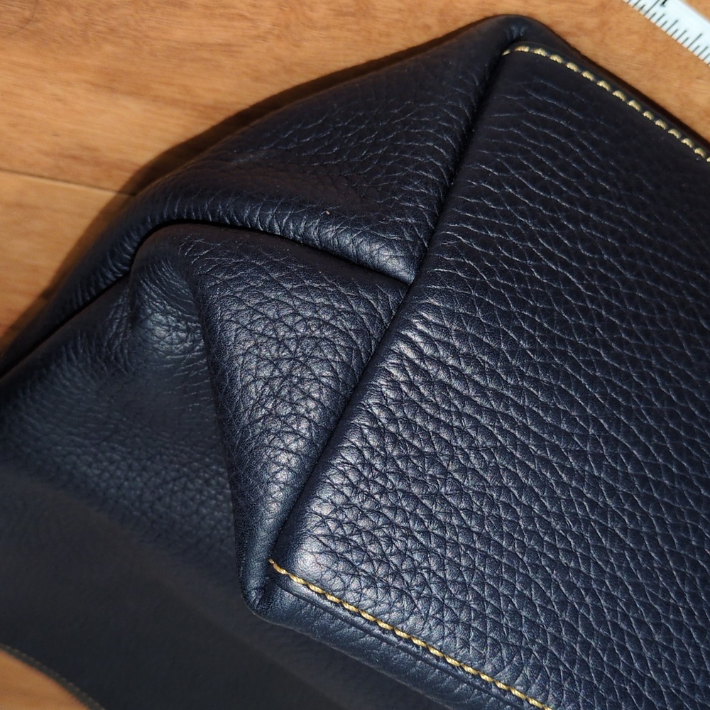 Dooney & Bourke 💙NAVY BLUE 💙 Dillen Double Pocket Shoulder Bag - Picture 8 of 15